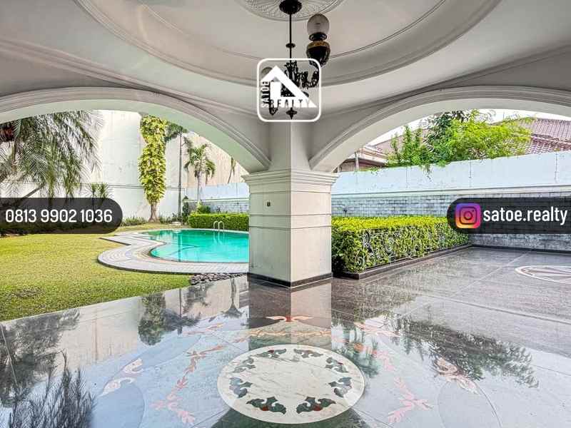 rumah mewah di lokasi premium pondok indak bukit golf
