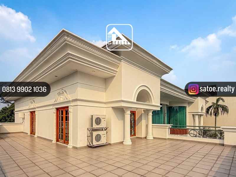 rumah mewah di lokasi premium pondok indak bukit golf