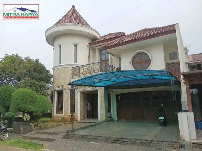 rumah mewah hook persada kemala 3 1m langka