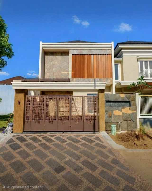 rumah puri galaxy new gress minimalis strategis