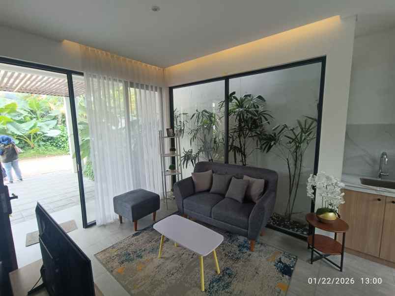 rumah resort fully furnished di cluster nuansa bali