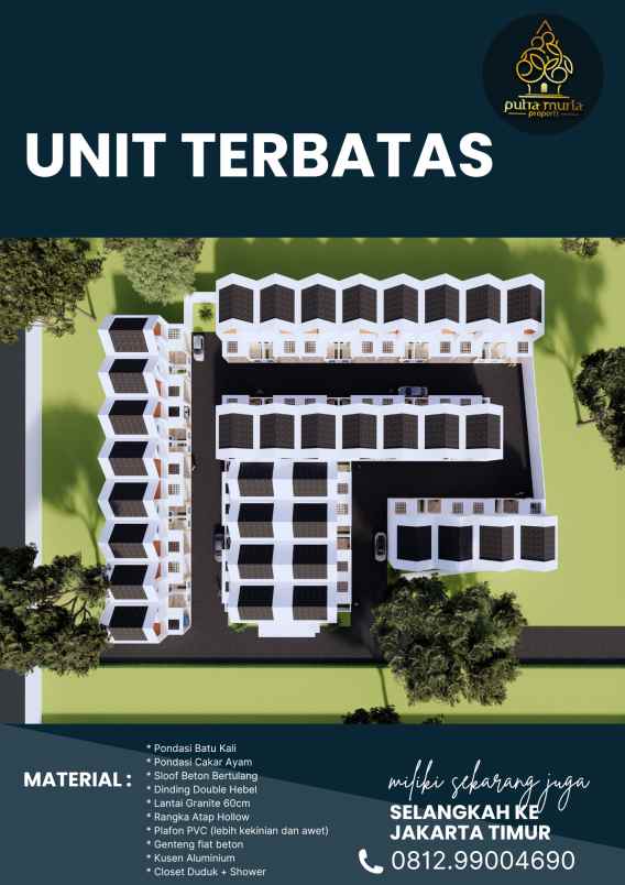 rumah terdekat cibubur jakarta timur