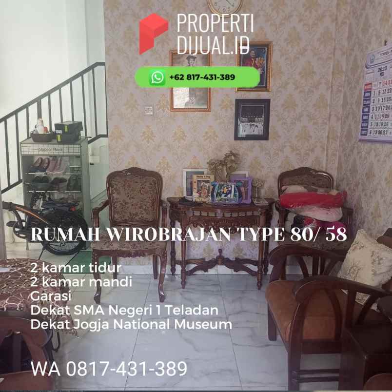 rumah wirobrajan gampingan yogya