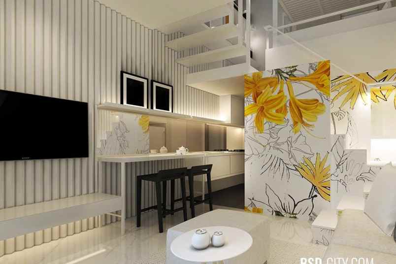 sewa rumah full furnished tabebuya bsd