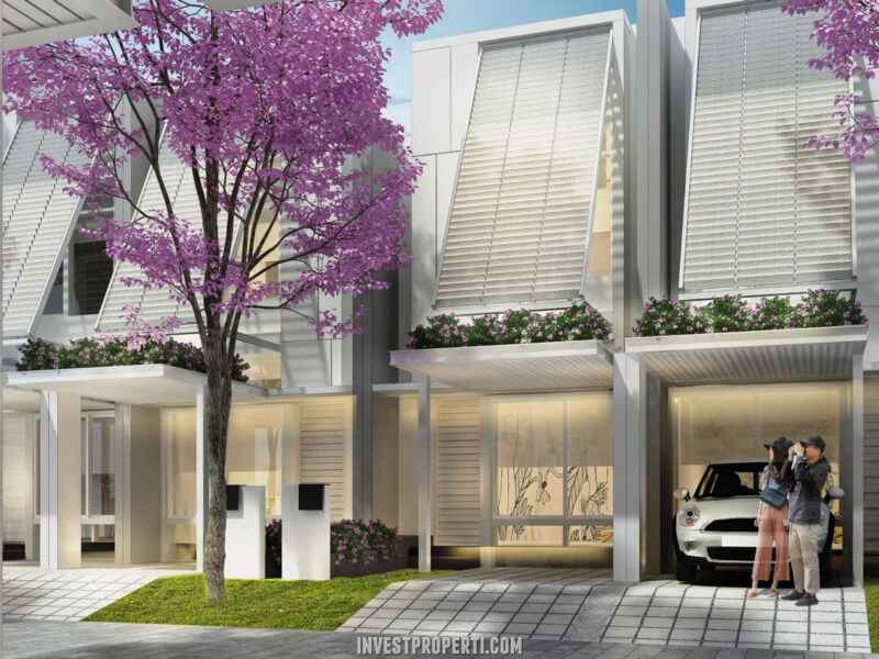 sewa rumah full furnished tabebuya bsd