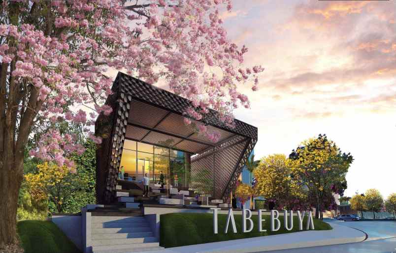 sewa rumah full furnished tabebuya bsd