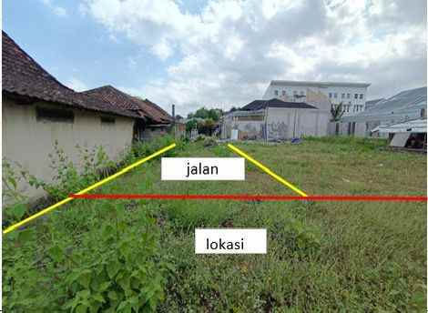tanah 211 m dekat kampus uii