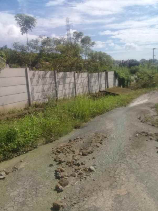 tanah di jalur dua kemiling luas 15 000m surat shm