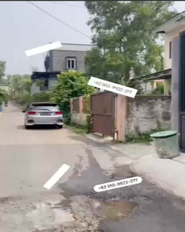 tanah dijual di pondok aren dekat stan bintaro plaza