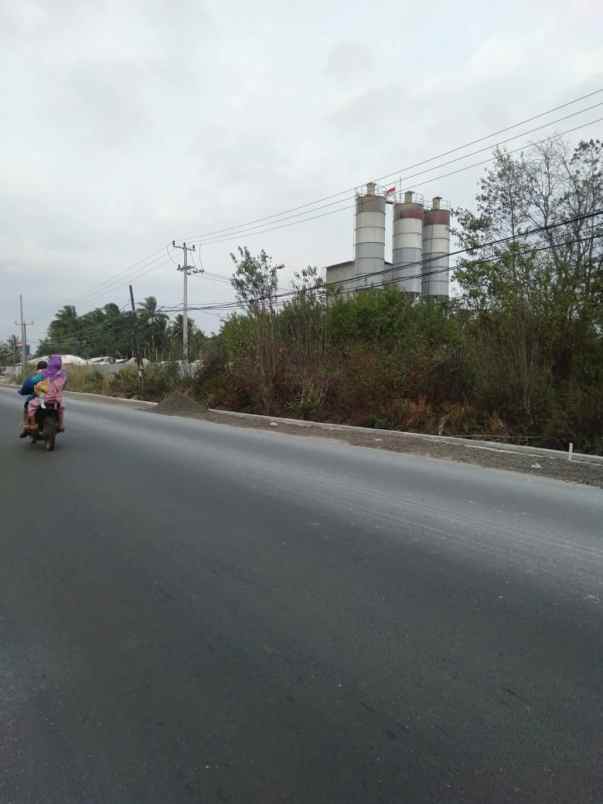 tanah jl raya labuan panimbang