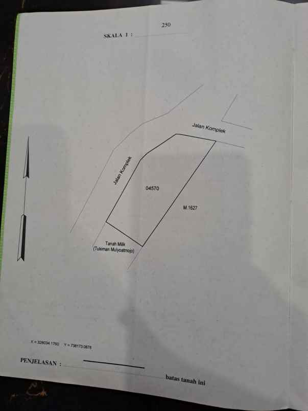 tanah residensial komersial