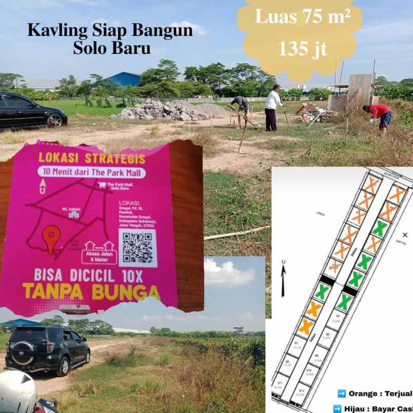 tanah solobaru grogol sukoharjo