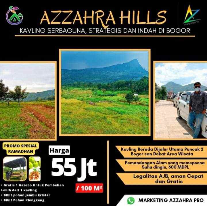 tanah sukamakmur bogor timur