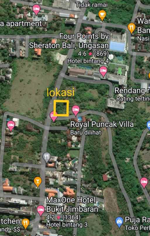 tanah ungasan badung bali