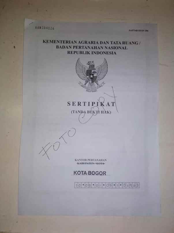 tanah warung jambu indraprasta