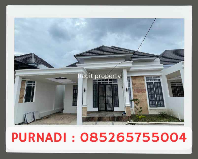 tiga tipe rumah mewah di jalan arengka