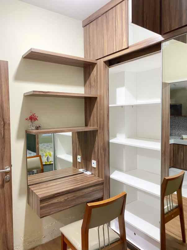 apartemen puncak cbd tower a 2 kamar jadi 1 kamar