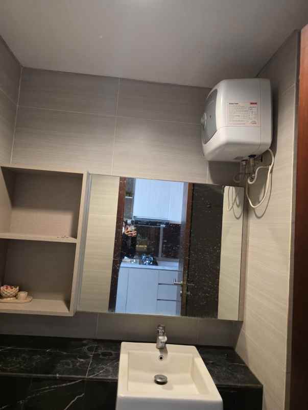 apartemen west vista studio full furnished kulkas