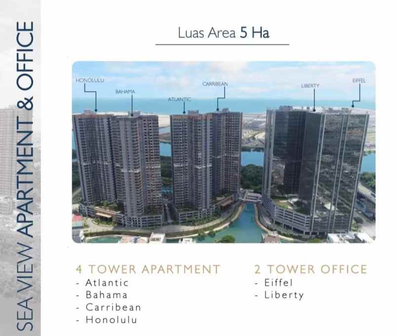 dijual apartemen pantai indah kapuk jakarta