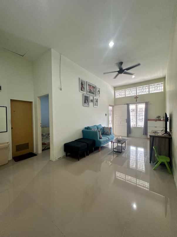 dijual cepat rumah luas modern medan johor