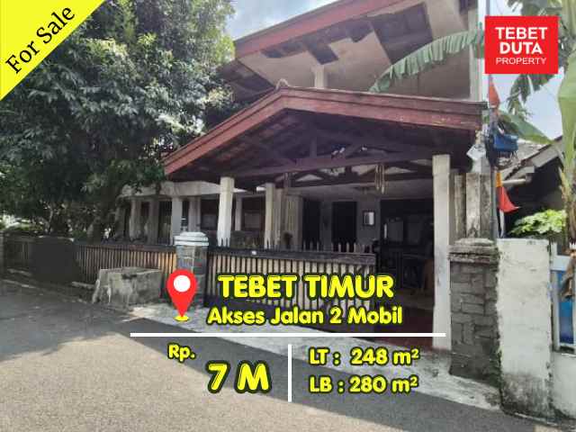 dijual kost tebet barat