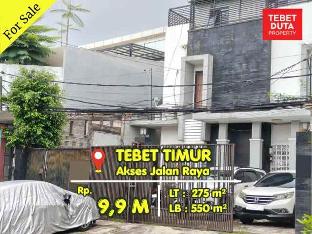 dijual kost tebet timur