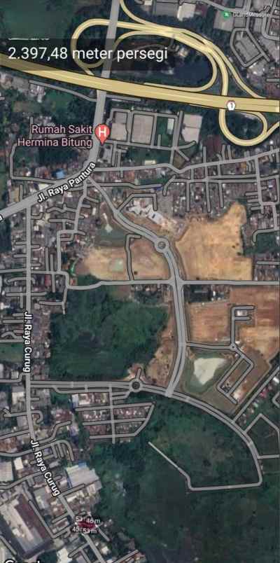 dijual lahan di pinggir jalan raya plp bitung