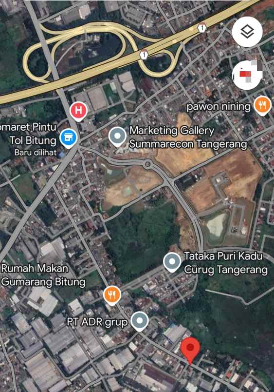 dijual lahan di pinggir jalan raya plp bitung