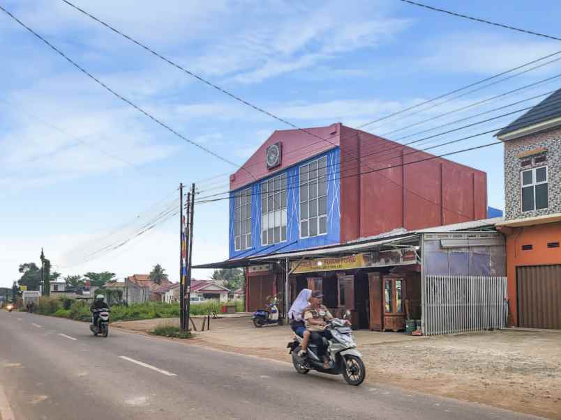 dijual ruko 3 unit lokasi premium di palembang