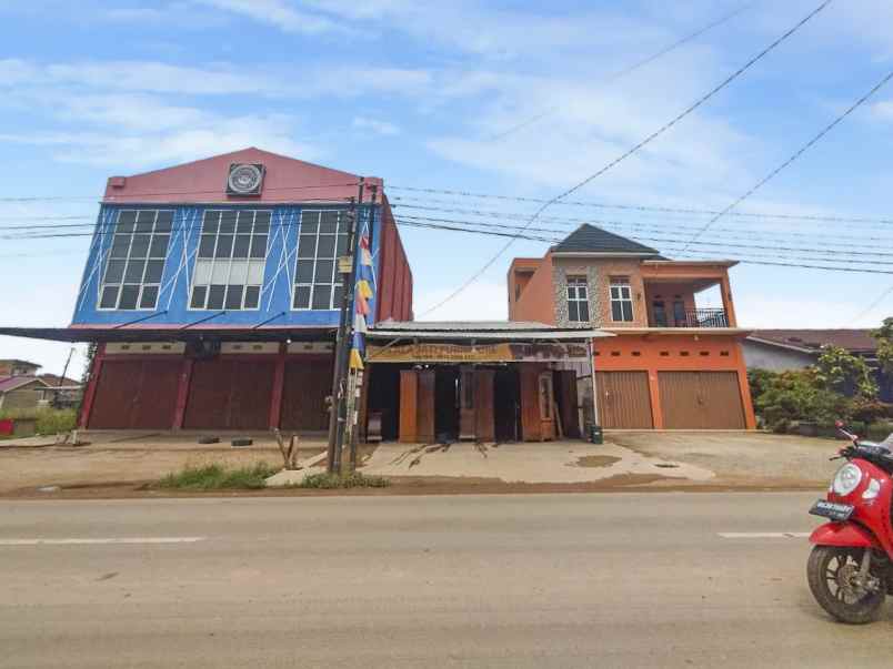 dijual ruko 3 unit lokasi premium di palembang