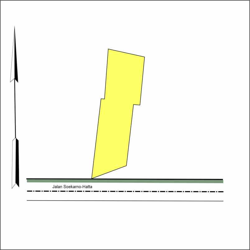 dijual ruko gudang kantor jalan soekarno hatta