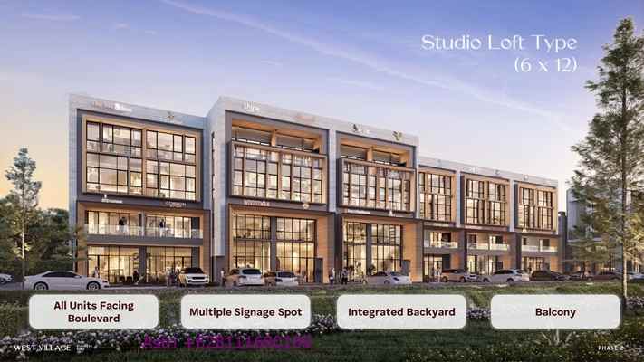 dijual ruko gudang kantor west village bsd