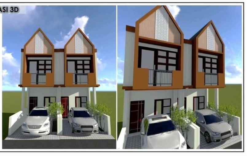dijual rumah baru 2 lantai di tengah kota bandung