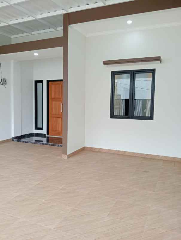 dijual rumah baru konsep scandinavian bintaro