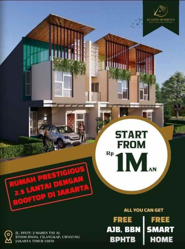 dijual rumah cilangkap cipayung jakarta