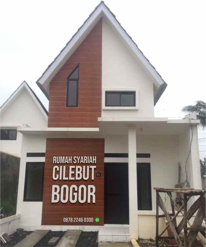 dijual rumah cilebut tanah sereal bogor