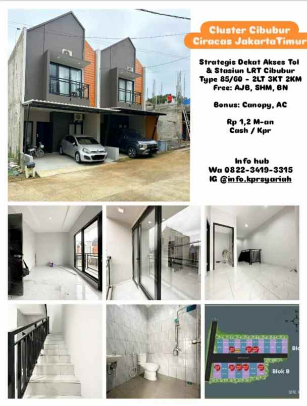 dijual rumah ciracas