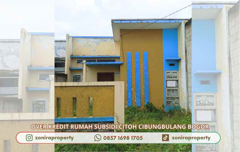 dijual rumah citoh cibungbulang bogor