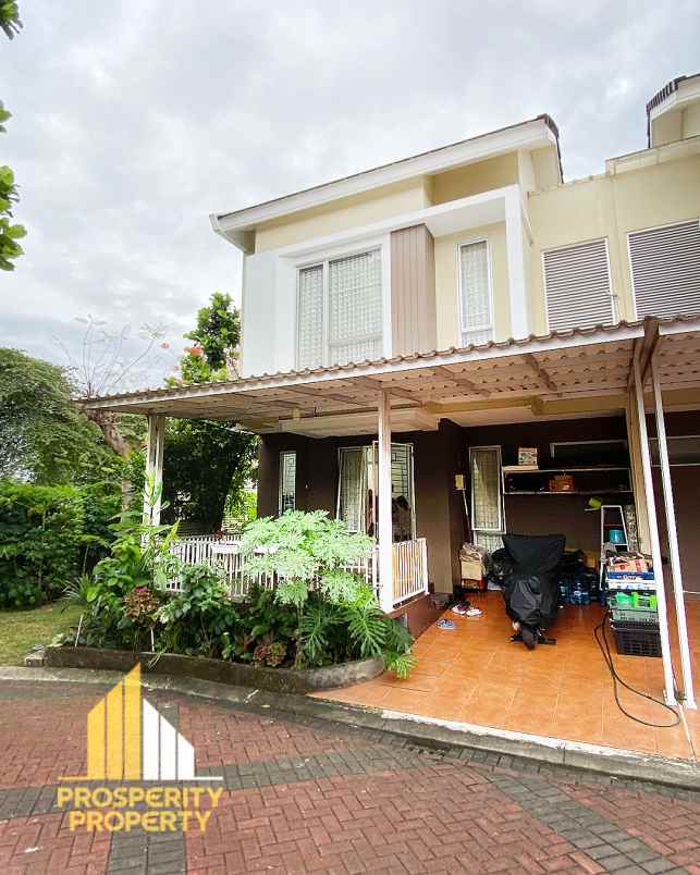 dijual rumah cluster malibu village