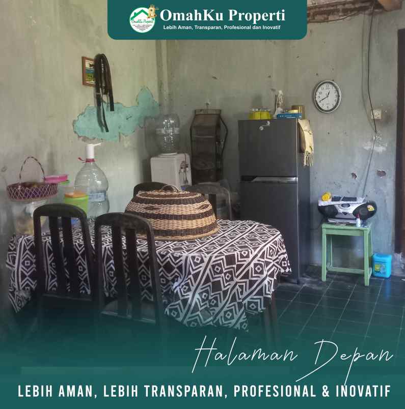 dijual rumah desa stail kec genteng