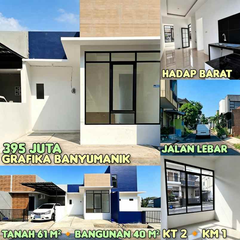 dijual rumah di grafika banyumanik semarang