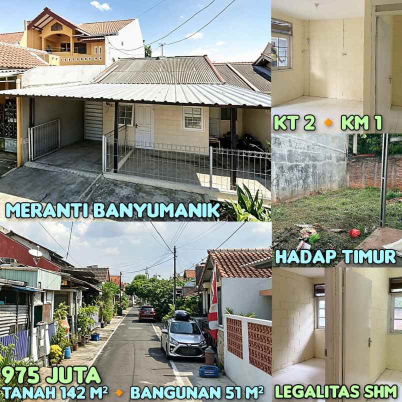 dijual rumah di meranti banyumanik semarang