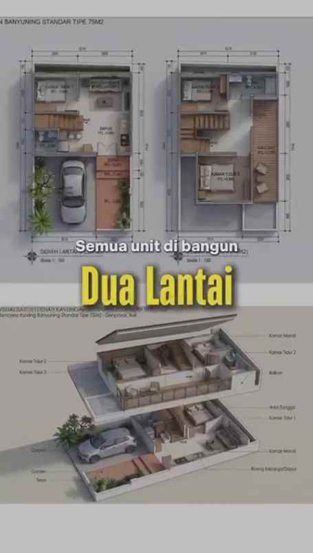 dijual rumah jalan drupadi