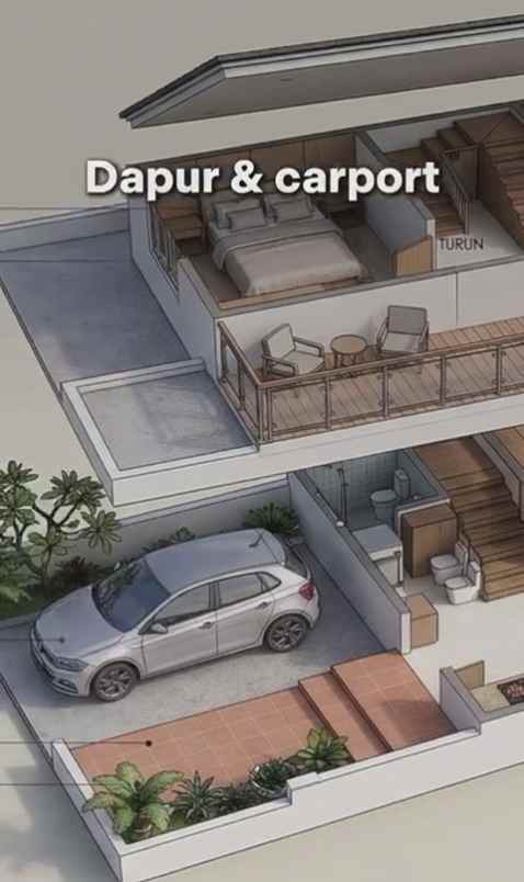 dijual rumah jalan drupadi