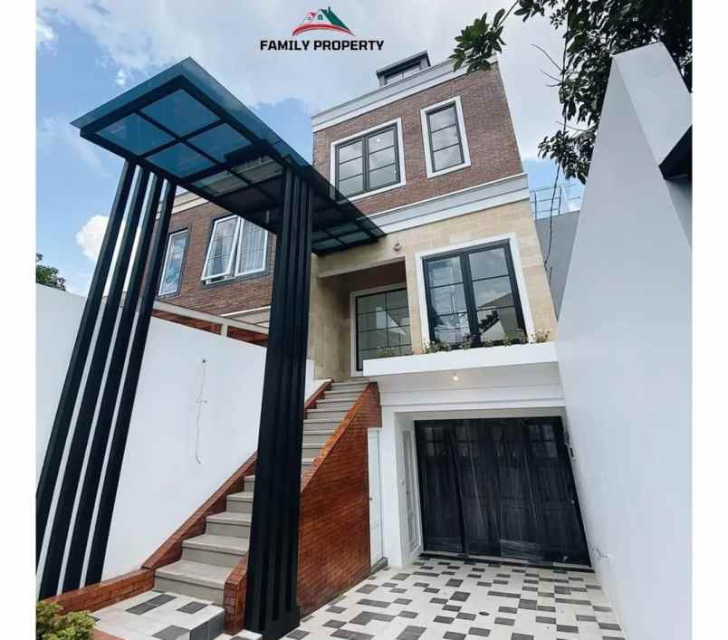 dijual rumah jalan raya bintaro jakarta
