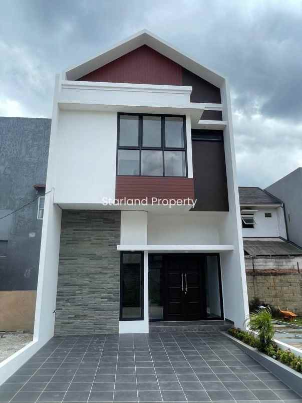 dijual rumah jalan raya serua ciputat