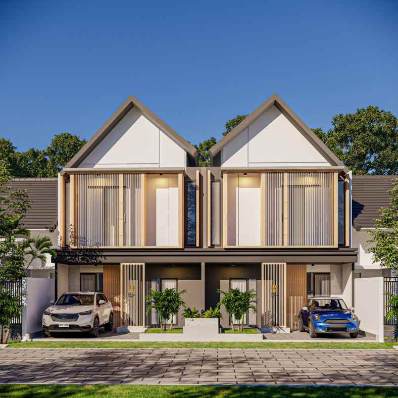 dijual rumah jalan waru parung bogor