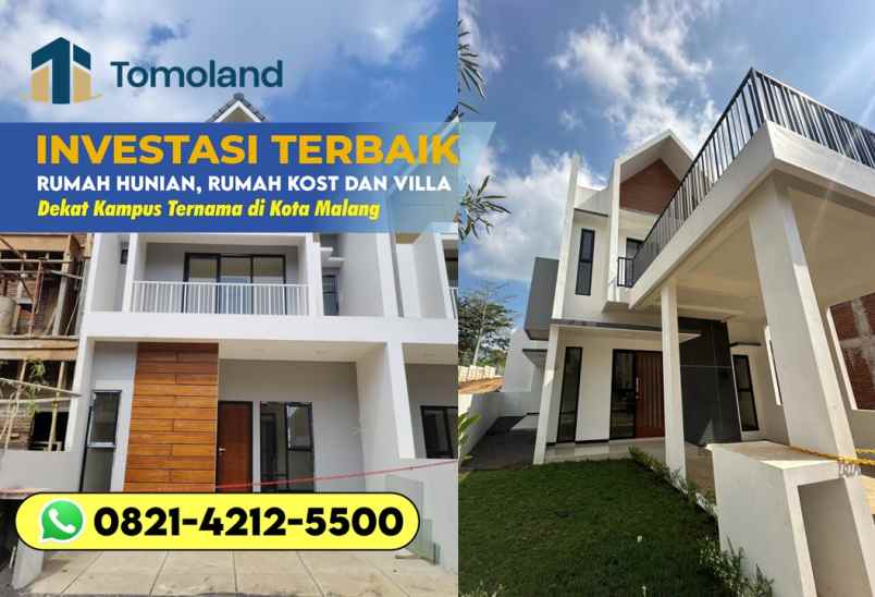 dijual rumah jl chili joyogrand blok