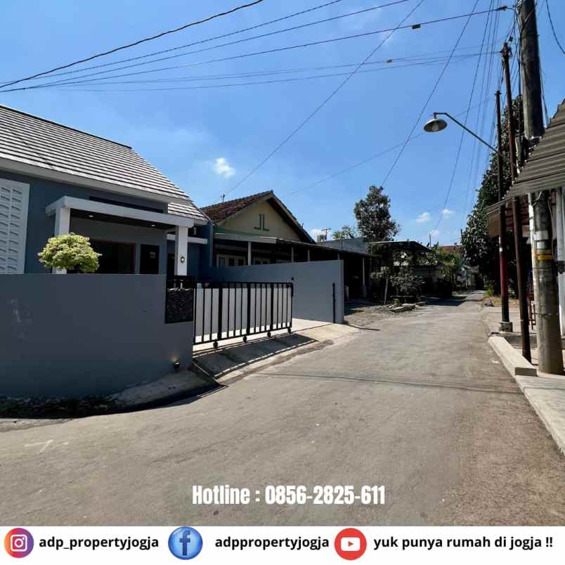 dijual rumah jl godean km 9 godean sleman