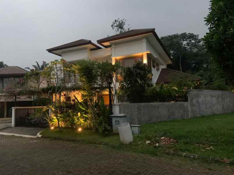 dijual rumah jl golf estate bogor raya
